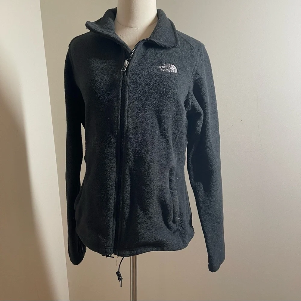 The North Face Women’s Black Full Zip Fleece Casual Jacket - Size Medium
